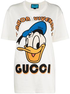 Gucci футболка Donald Duck из коллаборации с Disney