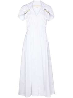 By Any Other Name платье-рубашка миди со сборками