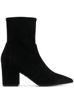 Stuart Weitzman ботильоны Vernell с заостренным носком