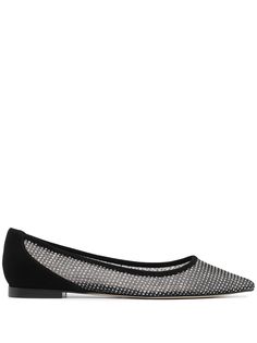 Stuart Weitzman полупрозрачные балетки Tasha