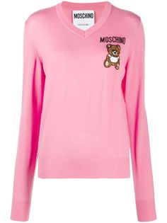 Moschino джемпер с логотипом