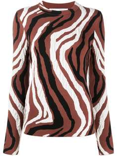 Proenza Schouler White Label джемпер с зебровым принтом