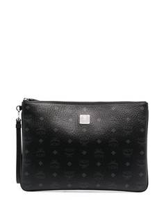 MCM клатч с монограммой