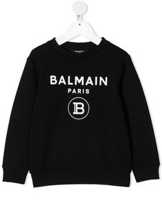 Balmain Kids толстовка с логотипом