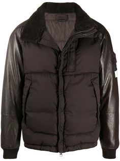 Stone Island бомбер на молнии