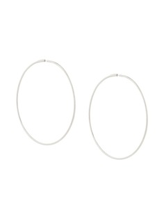E.M. large hoop earrings