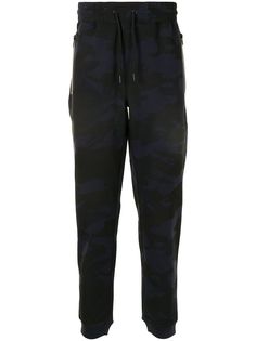 Kent & Curwen спортивные брюки с камуфляжным принтом