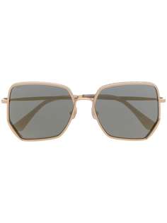 Jimmy Choo Eyewear солнцезащитные очки Alines в массивной оправе
