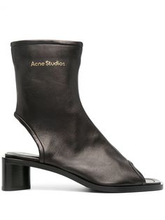 Acne Studios ботильоны с открытым носком