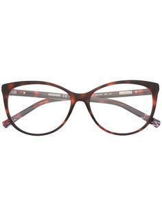 MISSONI EYEWEAR очки в оправе кошачий глаз черепаховой расцветки