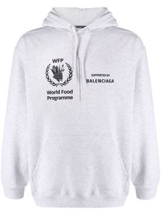 Balenciaga худи с принтом WFP