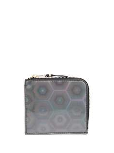 Comme Des Garçons Wallet кошелек с геометричным принтом