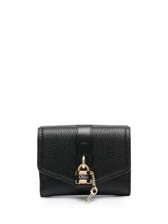 Chloé маленький кошелек Aby в три сложения Chloe