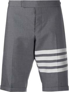 Thom Browne строгие шорты с полосками 4-Bar