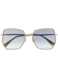 Jimmy Choo Eyewear солнцезащитные очки в массивной оправе