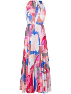 Emilio Pucci платье макси с принтом Quirimbas