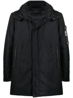 Peuterey пальто миди с капюшоном