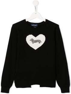 Harmont & Blaine Junior джемпер с логотипом из страз