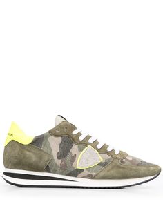 Philippe Model Paris кроссовки Trpx Camouflage Neon