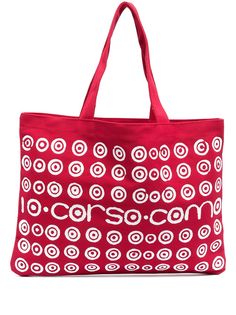 10 CORSO COMO сумка-тоут с принтом и логотипом