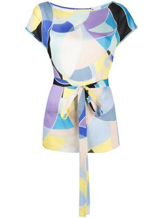 Emilio Pucci топ с принтом Quirimbas