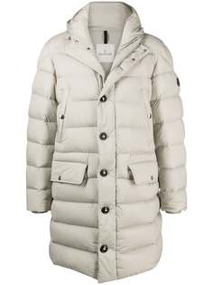 Moncler пуховик с капюшоном