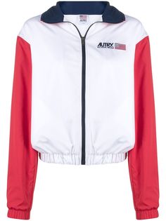 Autry куртка в стиле колор-блок с вышитым логотипом