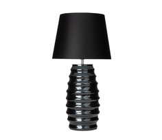 Настольная лампа (valditaro) черный 67 см.