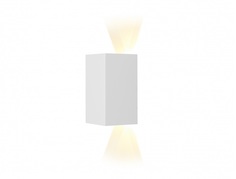 Настенный светильник double (iledex) белый 11 см.