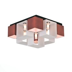 Люстра потолочная concreto (st luce) красный 42x23x40 см.