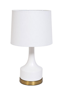 Лампа настольная (garda decor) белый 58x53x25 см.