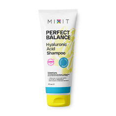 Шампунь для совершенства волос и поддержания естественного баланса кожи головы «PERFECT BALANCE» Hyaluronic acid shampoo Mixit