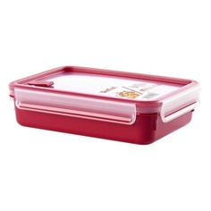 Посуда для хранения Контейнер Tefal Clip & Close K3102512 прямоуг. 1.2л. пластик красный (3100518256)