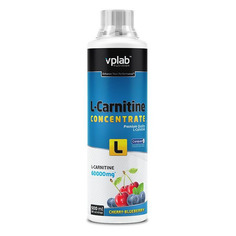 L-карнитин VPLAB Concentrate, жидкость, 500мл, вишня-черника [vp162496]