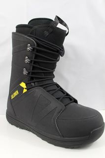 Ботинки сноубордические Salomon 19-20 Faction Rtl Lace Black/Yellow - 43,0 EUR