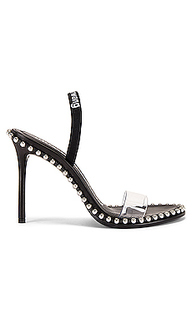 Туфли с логотипом на шпильке nova - Alexander Wang