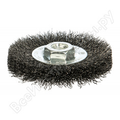 Цилиндрическая щетка для УШМ и заточных станков Профоснастка