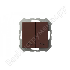 Проходной двухклавишный выключатель LIREGUS