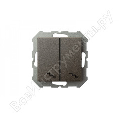 Проходной двухклавишный выключатель LIREGUS