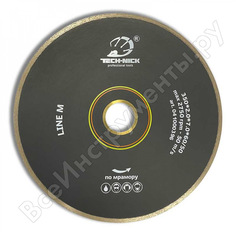 Сплошной диск алмазный по мрамору TECH-NICK