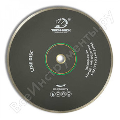 Сплошной алмазный диск по граниту TECH-NICK