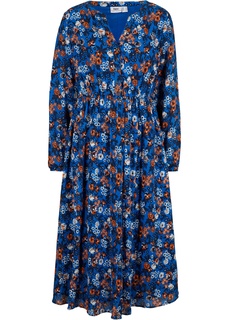 Платье миди с принтом Bonprix