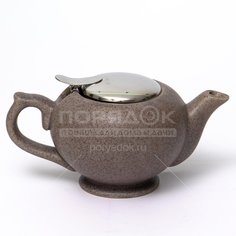 Чайник заварочный керамический, 450 мл, Феличита 109-06004 сливочный