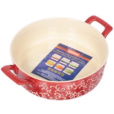 Форма для выпечки керамическая Appetite YR100038Q-12 круглая, 30х23х7 см