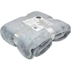 Плед Enalie Granit 3 200х220 см полиэстер цвет серый Inspire