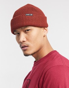 Красная шапка-бини HUF Essentials Usual-Красный