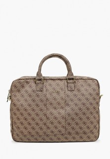 Сумка Guess для ноутбука 15" 4G, Uptown Bag PU Brown