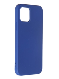Чехол DF для APPLE iPhone 12/12 Pro Blue iOriginal-05