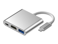 Аксессуар Orient C028 Type-C - HDMI + USB3.0 + PD 15cm