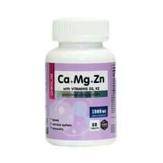 Витамины ChikaLab Ca+Mg+Zn D3 K2 60 капсул 142 г